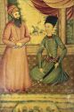 0026 - Haji Ebrahim Khan Kalantar (Etemad Ol-Doleh) Sadr-e Azam - Painting of Agha Mohammad Khan (right) and his grand vizier Ebrahim Khan Kalantar (left).jpg