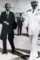 Lotfali Khan (Amir Arfa'a) Ghavami with Mohammad Reza Shah Pahlavi