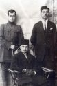 Left to Right Unknown Jalal Ol Molk Khajehnouri va Lotfali-Khan-(Amir-Arfa'a)-Ghavam